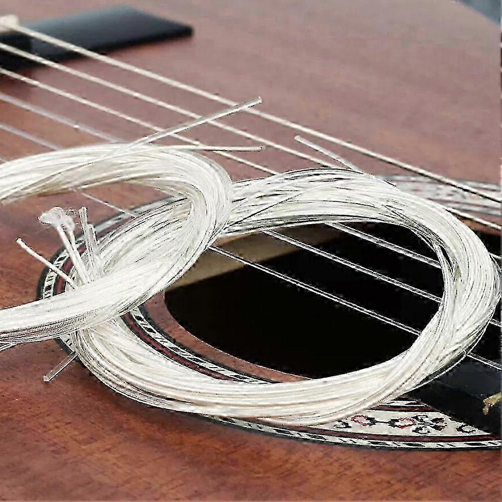 Nylon strings for classical guitars, clear transparent wooden guitar strings perfect for any brand