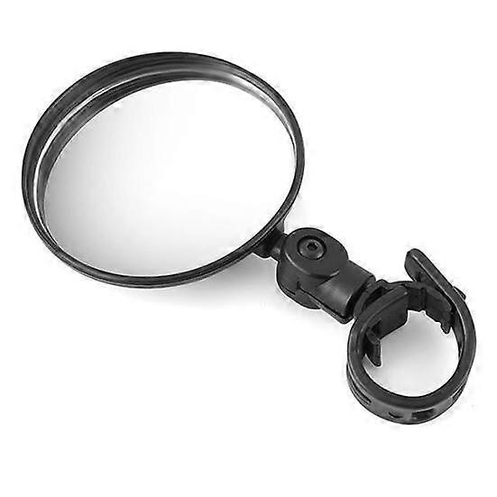 1/2Pcs Rotatable Bicycle Handlebar Rearview Mirror Unbreakable Universal Easy to Install Adjustable Handlebar Mounted Convex Mirror Accessories