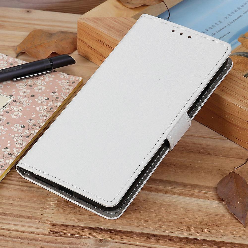 Case For Iphone 13 White Cassette Wallet Stand Leather No874