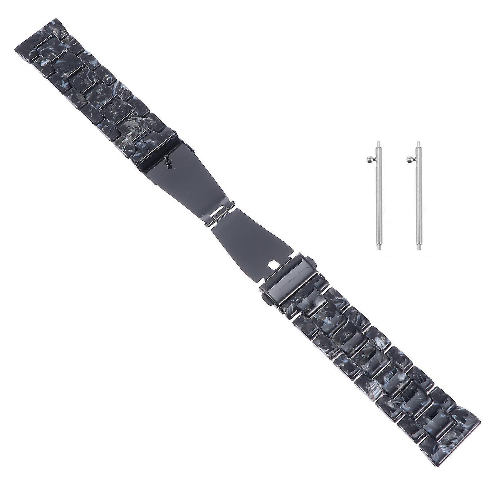 Durable Resin Watch Strap for Smartwatch Use Assorted Most Wrists 22mm