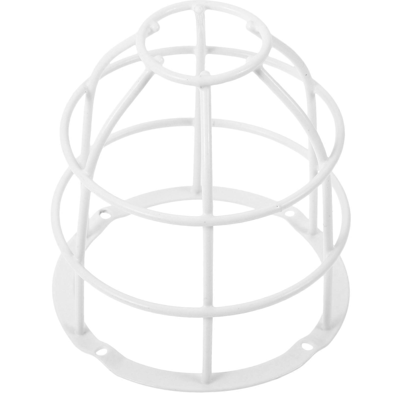 Lightbulb Guard Metal Cages Lampshade Explosion-Proof Lampshade Frame Stainless Steel For Office 1Pcs