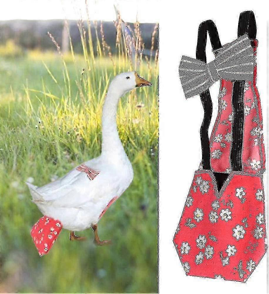 Adjustable Pet Diaper for Poultry - Cloth Diapers for Geese, Ducks, Hens, and Chickens