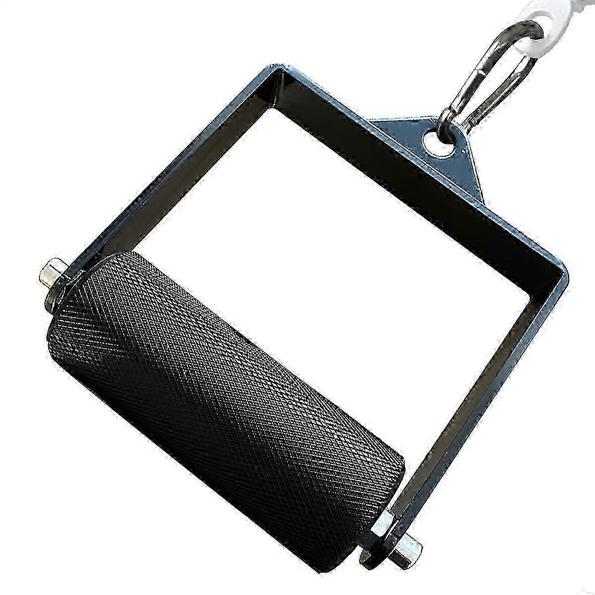 Λαβή μηχανής καλωδίων τροχαλίας Lat Gym Lat για Pull Down &; Deadlift, D-Shape, Μαύρο