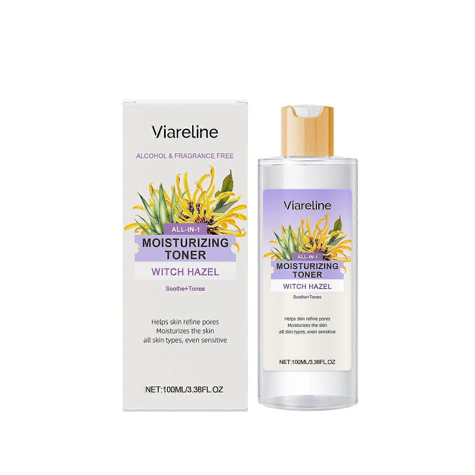 Hydrating Witch Hazel & Aloe Vera Toner for Sensitive Skin - Deep Moisturizing & Soothing, 100ml