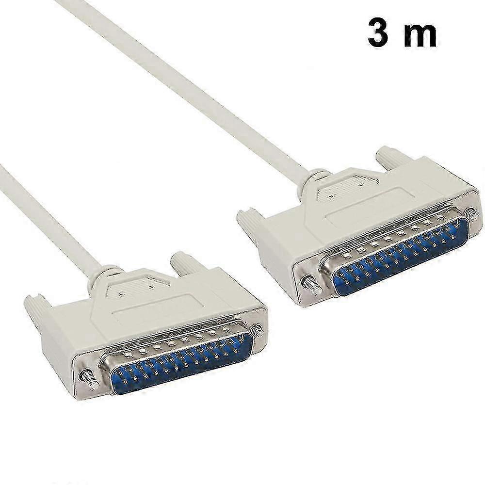 1.5m /3m Parallel Db25 Male Printer Cable For Connecting A Computer With Db25 Female Interface To The Printer SZRH A-F