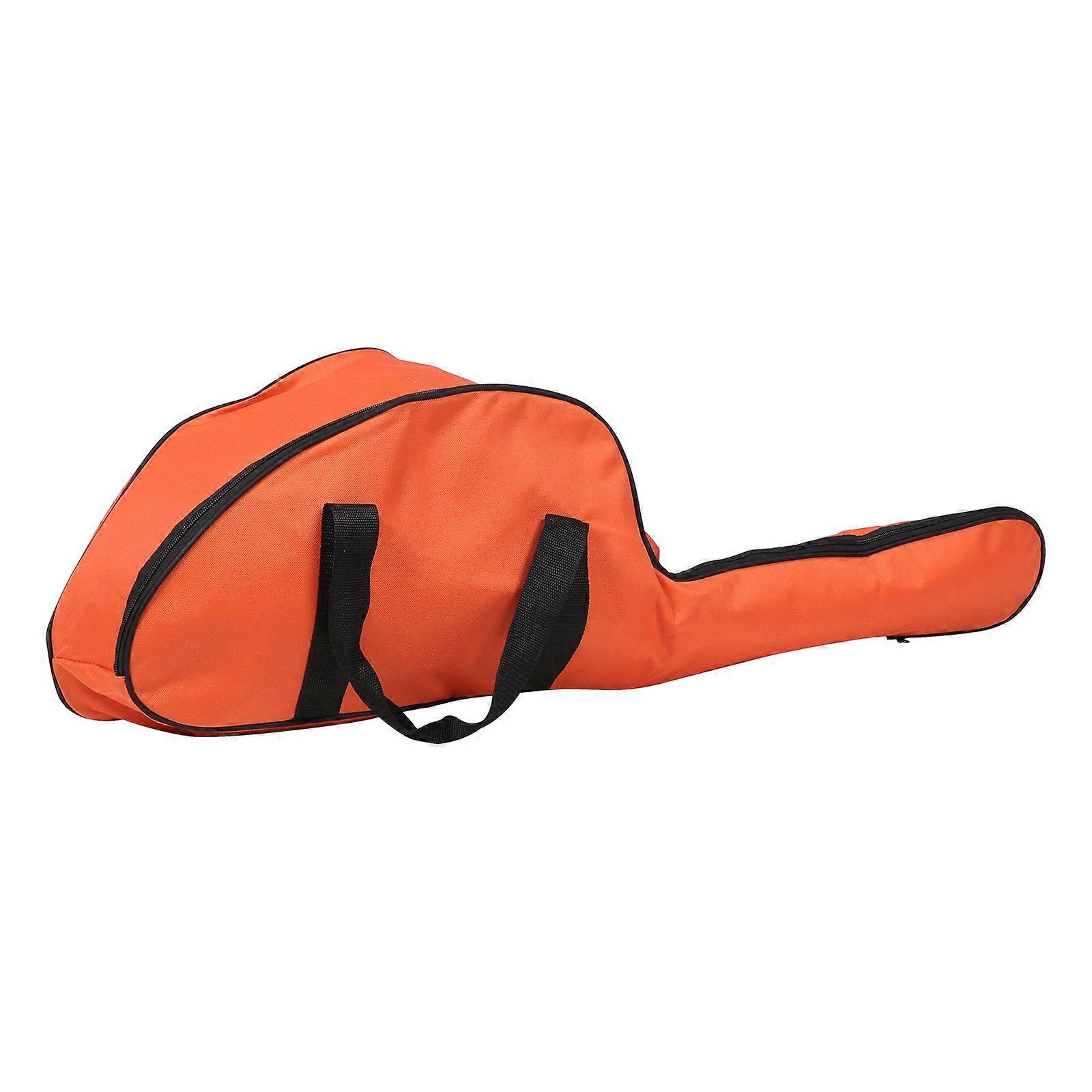 Hardware Tool Storage Bag Wear-Resistant Chainsaw Carrier Portable Design Load-Bearing Handles Scratch-Resistant Orange 87.00X26.0gota0X20.00CM 1Pack