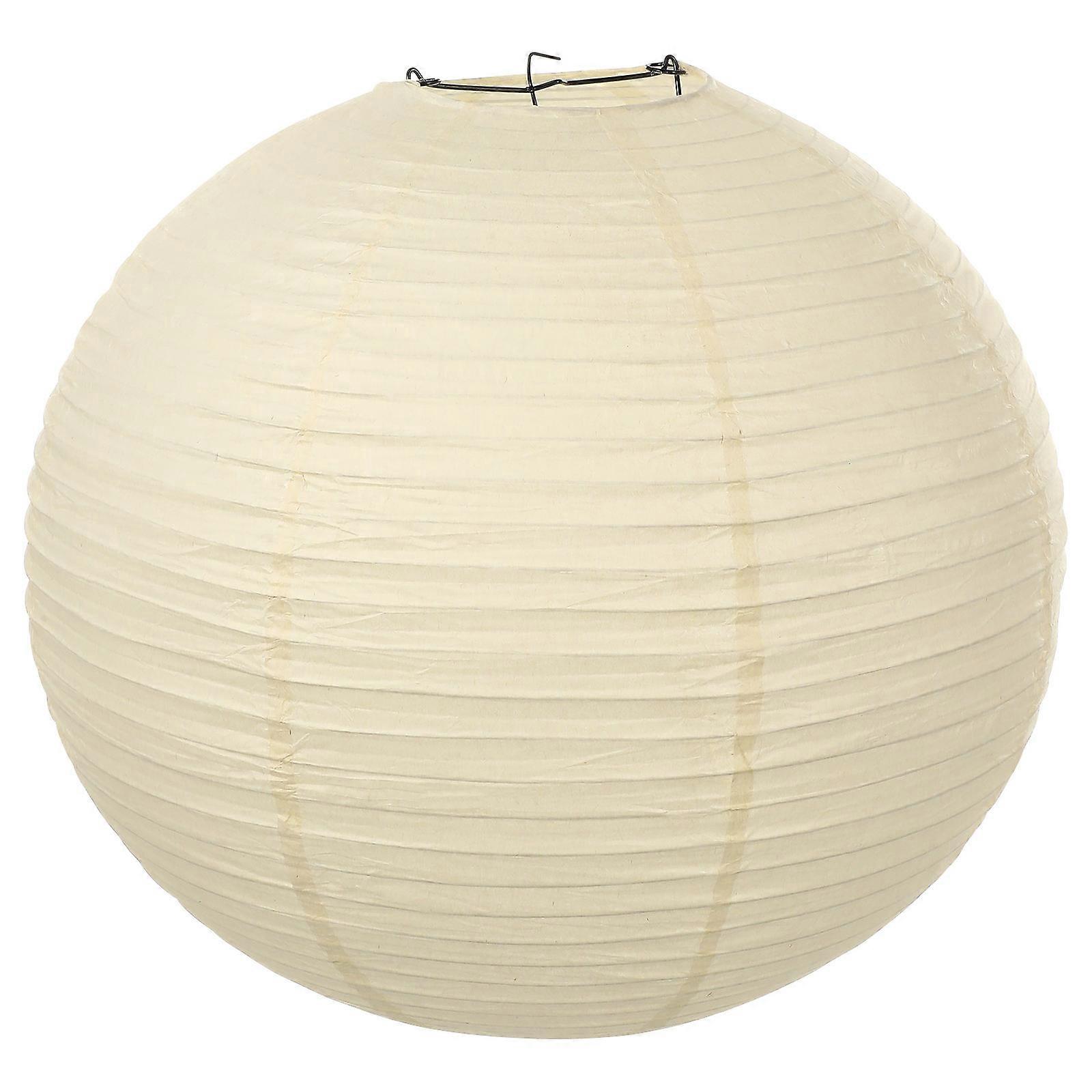 Paper Ceiling Light Cover Shade Chandelier Lampshade Library Lighting Metal Material Dust Protection 1Pack