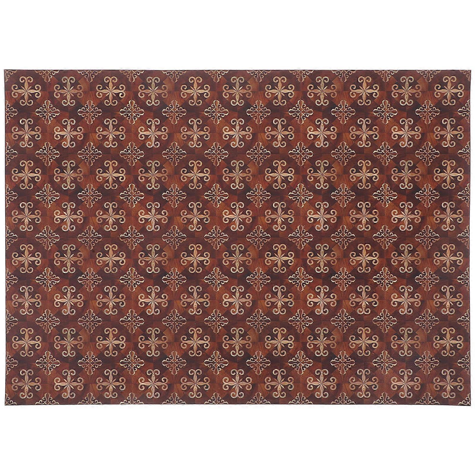 Simulation Mini Flooring Decorative Mini Floor For Imitation Tile Style 41.00X30.00X0.10Cm 1Set