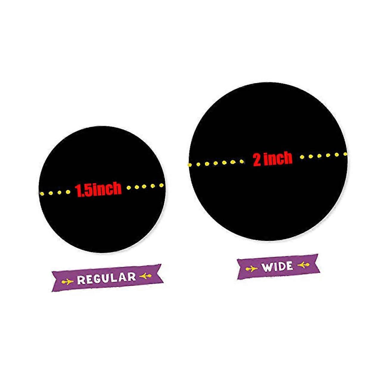1Roll PVC Table Labels SelfAdhesive Round Stickers for Home Office Black for Labeling and Organizing Bottles and Cans