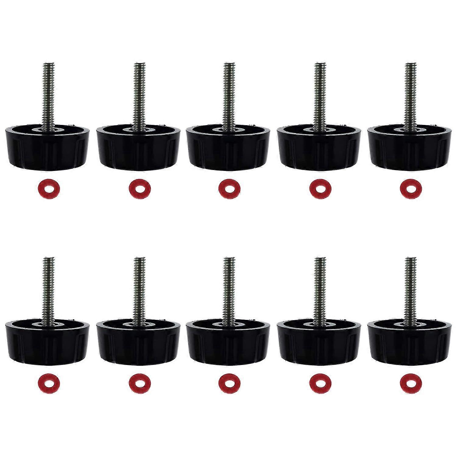 10pcs Screws Nuts Caps For Fishing Spinning Reels Knob Power Handle Grip