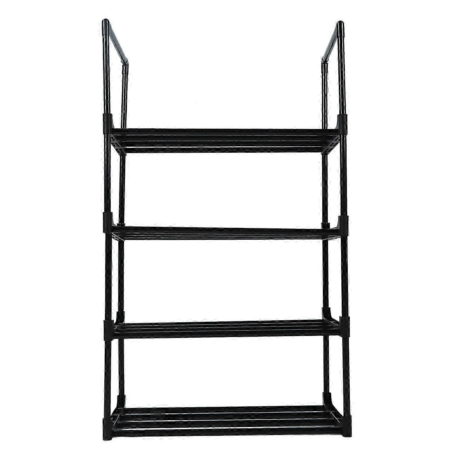 Multifunctional Large Capacity Shoe Rack - 4-Layer Shelf for Closet, Hallway, Bedroom & Entryway Organization