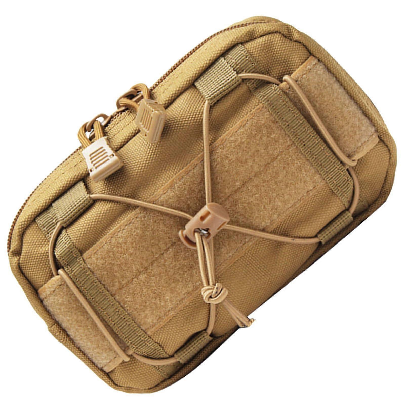 Tool Bag Multifunctional Belt Tacticals Molles Horizontal Administrator Pouch Mud Color