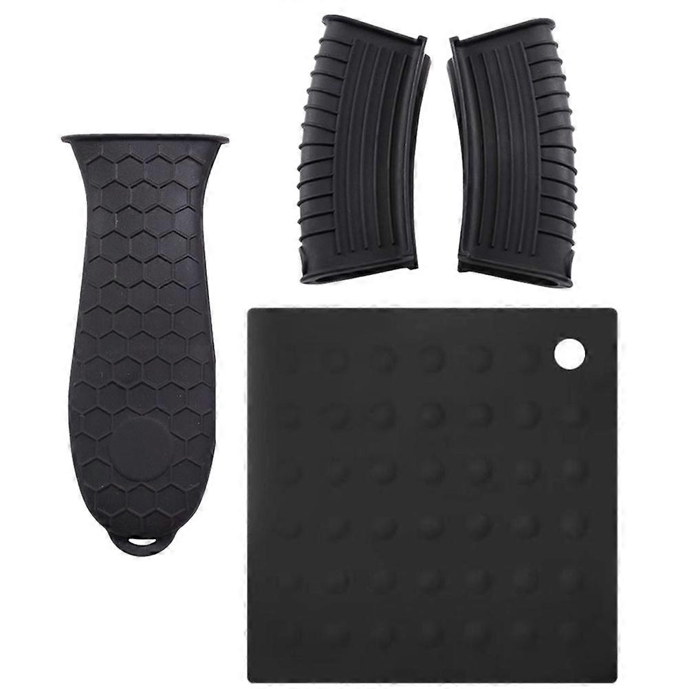 It seems you're referring to a product listing for **Silicone Pot Handle Covers**. Here's a breakdown of what such a product typically offers, based