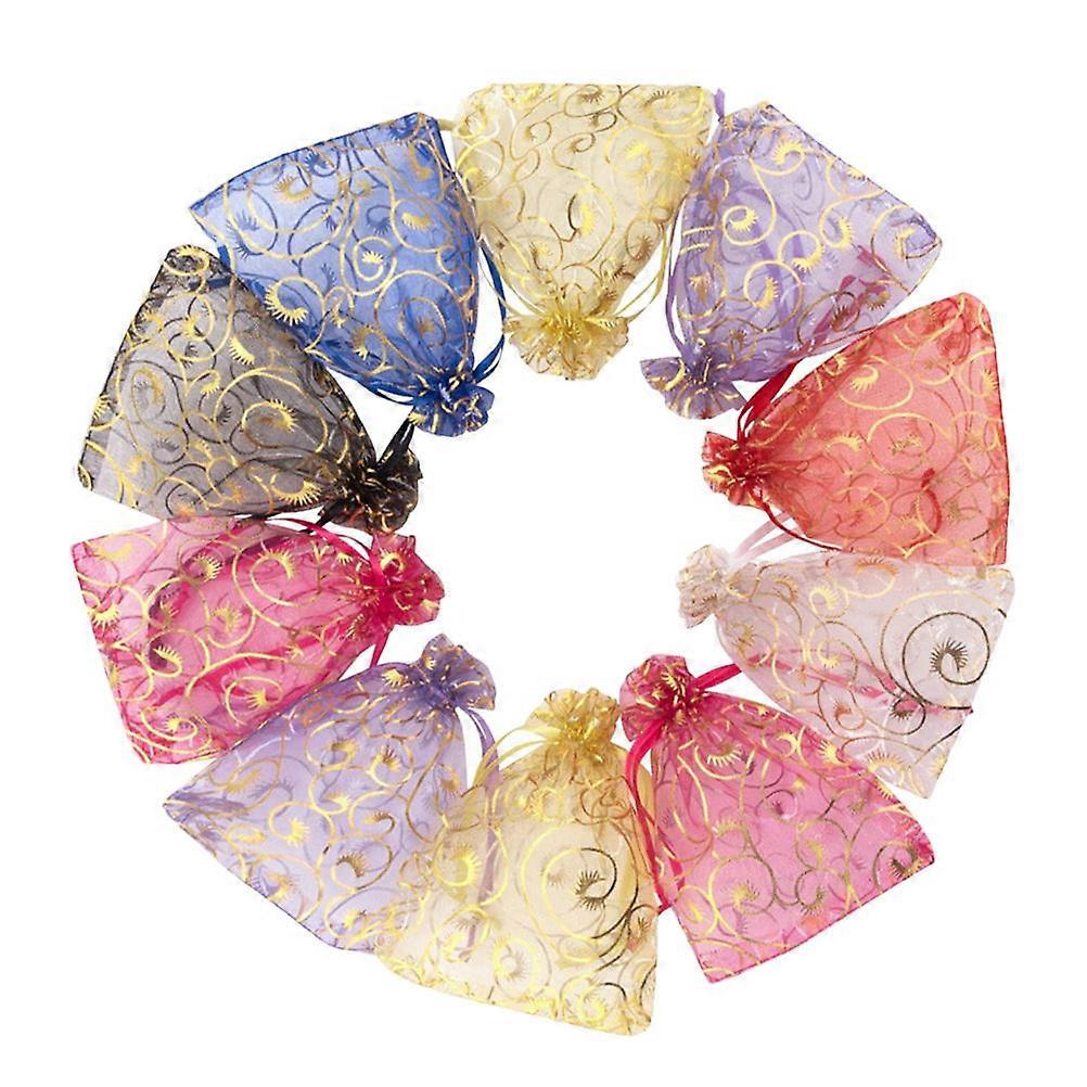 Wedding Drawstring Bags Party Favors Bags Candy Bag For Women Party Organizers 15x10cm 100Pcs
