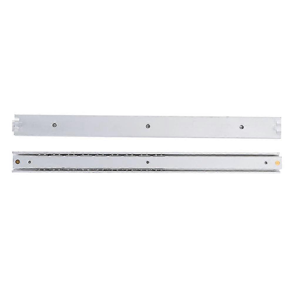 2Pcs Mini Aluminium Alloy Drawer Slides & Cabinet Runners (200mm) - Durable Hardware for Smooth Furniture Movement