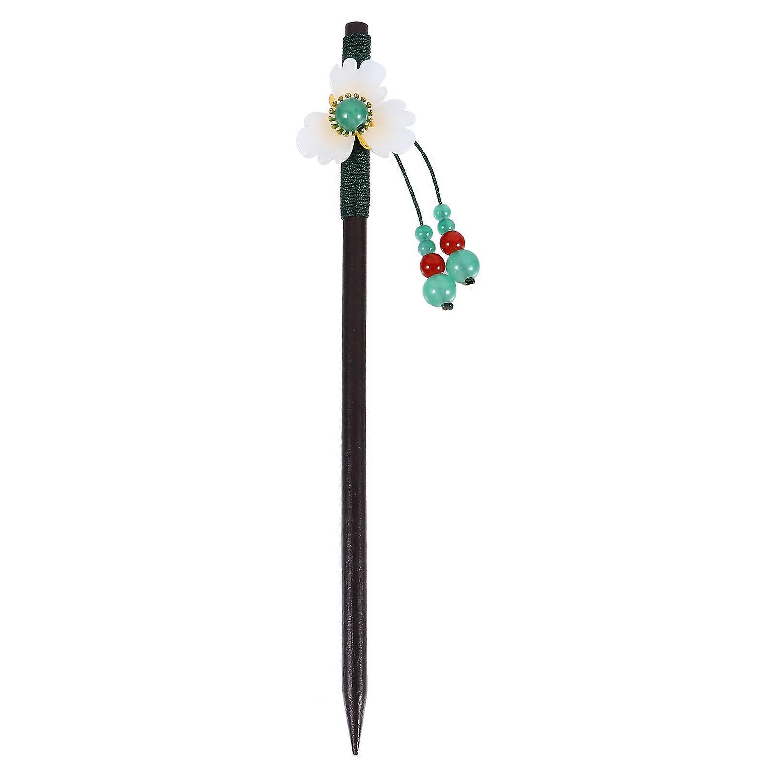 Retro Hair Fork Made of Durable Synthetic Material for Decoration Multi Color 6 Inches