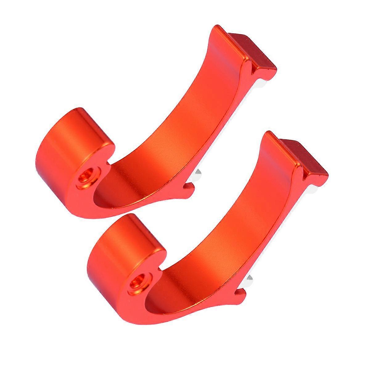 Shower Hook Creative Clothes Hooks Dolphin Shaped Wall Mountable Storage for Coat Hat Towel Handbag Umbrella Robe Orange 5x5.4x0.6cm 2Pcs