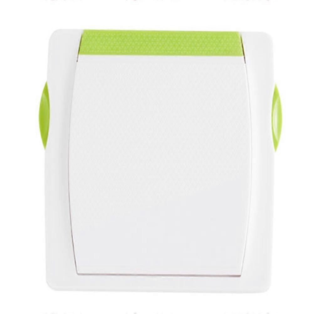 Green Child Safety Lock for Sliding Doors and Windows Made of Durable PC Material