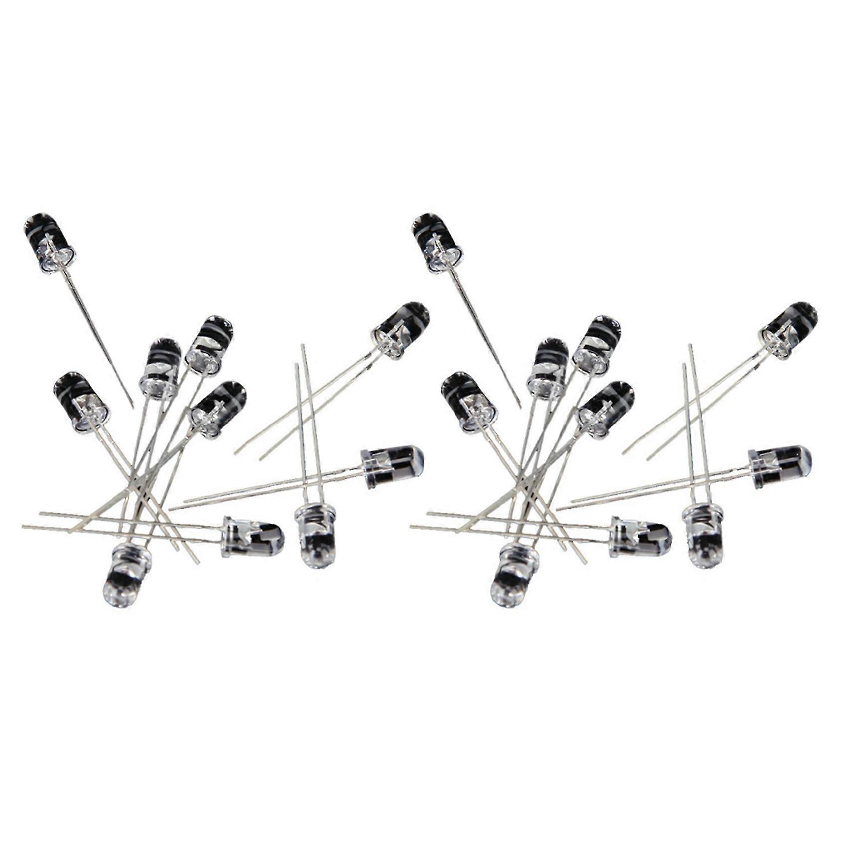 20Pcs 5mm IR LED Infrared Light Emitting Diode.