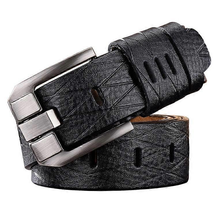 Crocodile Belt Men's Retro Width Pin Buckle All-Matching Genuine Leather Men's Leather Belt Belt Men