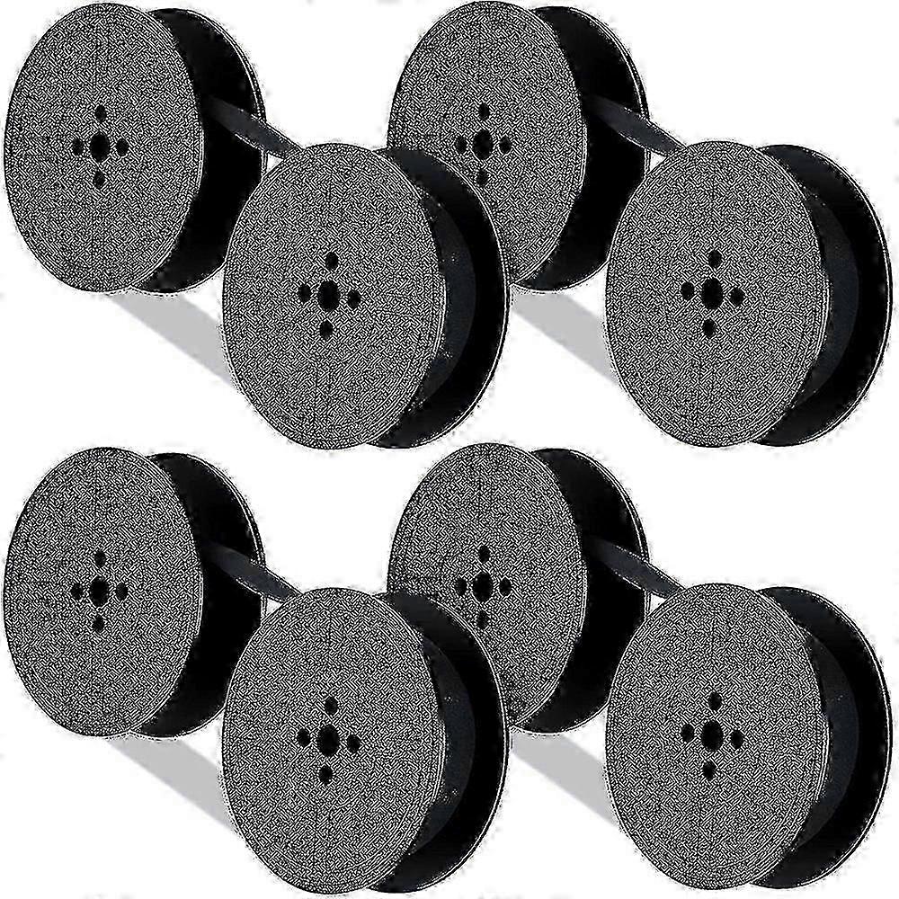 4 Pack Typewriter Ribbon Twin Spool Ink Replacement Compatible with Most Manual Typewriters Office Machine Maintenance Parts