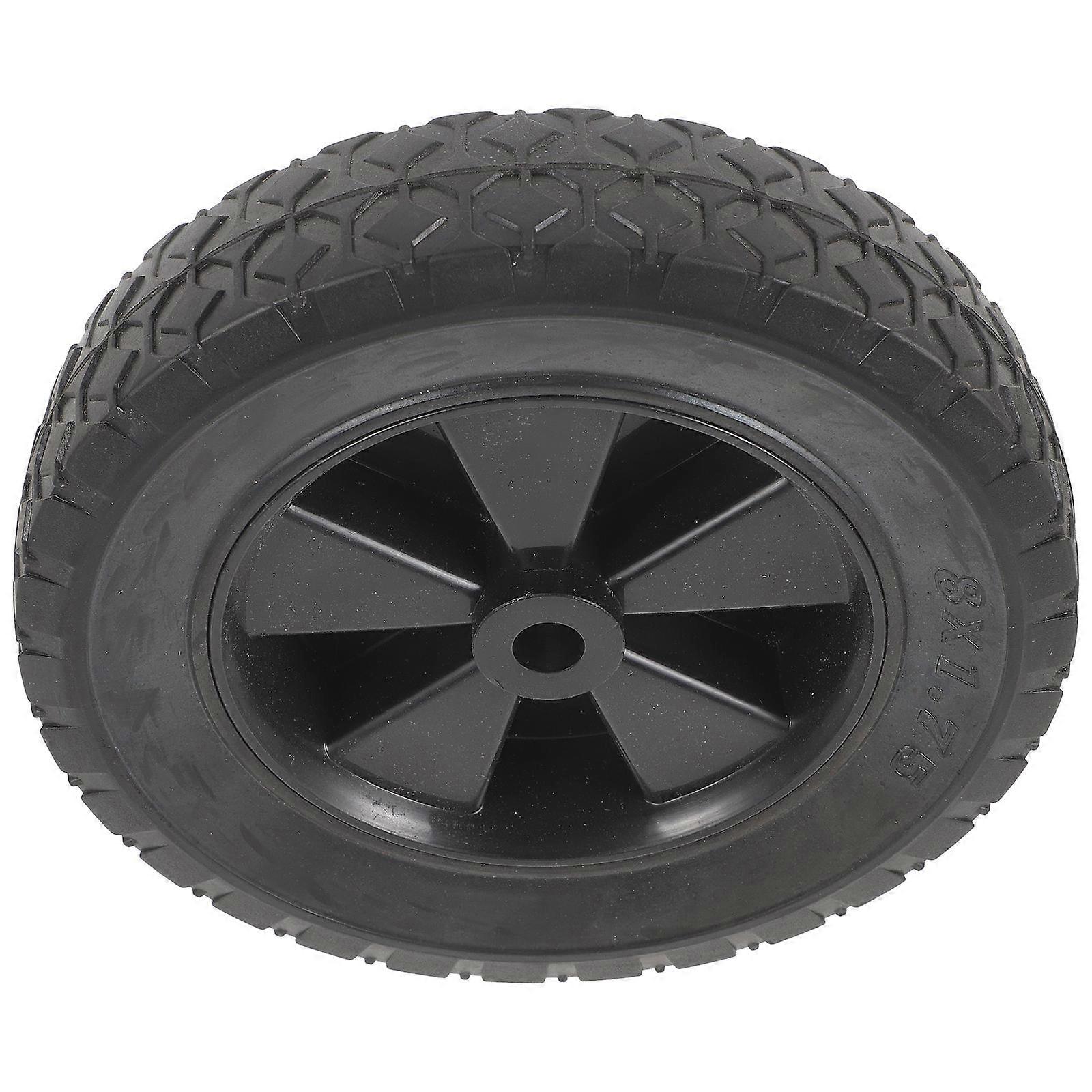 Heavy Duty Cart Wheels Non Slip Diamond Pattern Practical Design Homeowners 1Pack