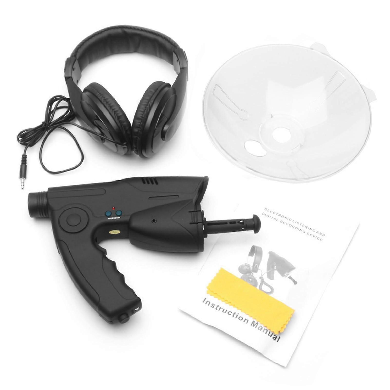 Parabolic Sound Collector for Birdwatching 8X Monocular with Headphones