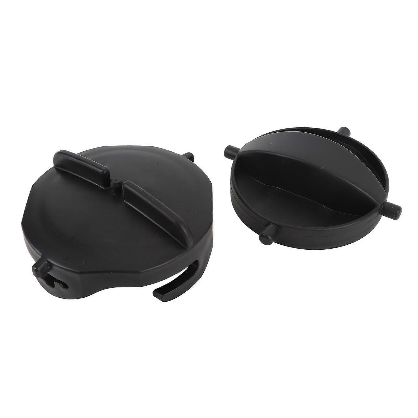 RV Waste Water Cap and Leak Blanket on Double Ear AntiAging Plastic Hose Cap for RV Sewer Systems Travelers RV Users