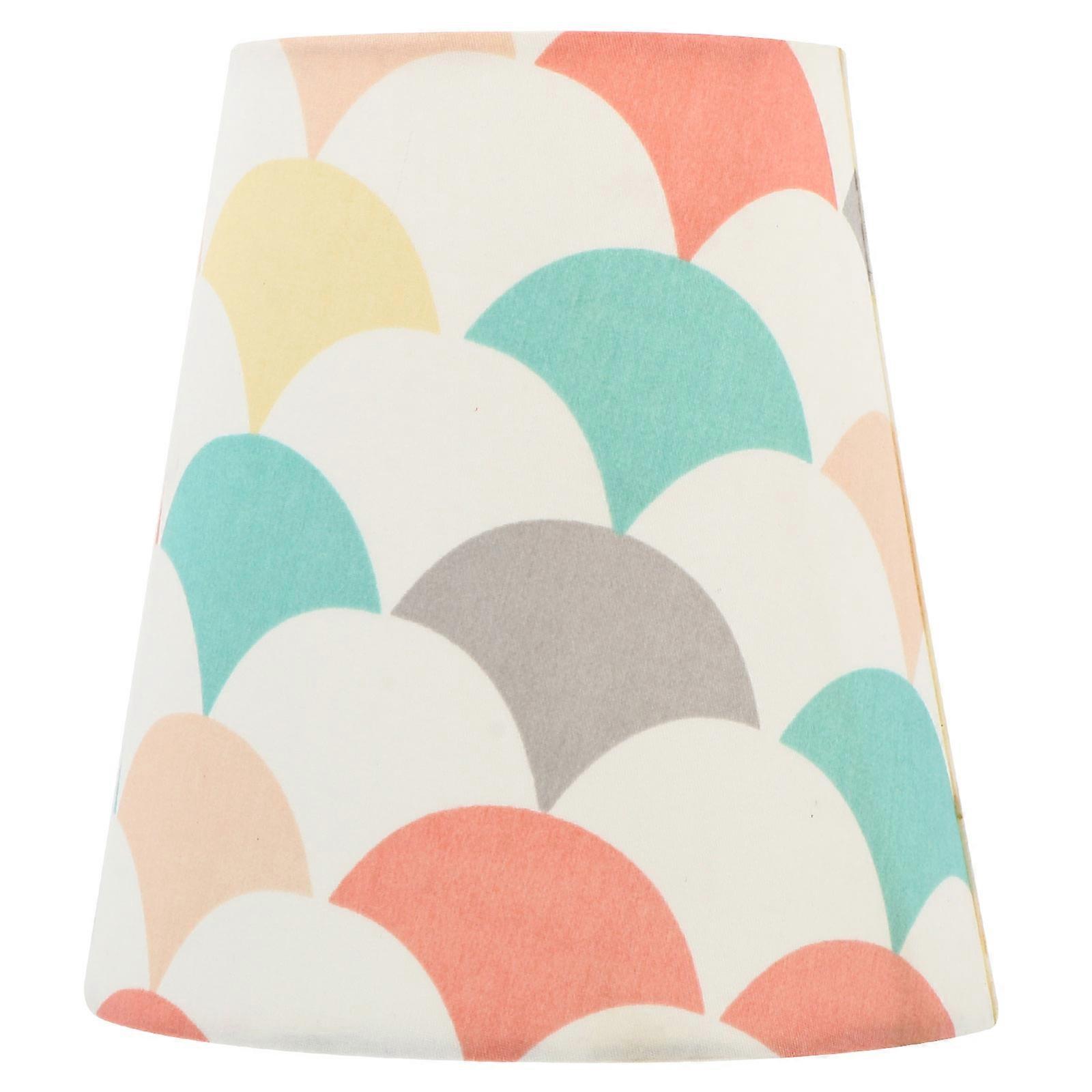 Paralume in tessuto di colori assortiti per decorazione, coprilampada in tessuto, 1 pezzo