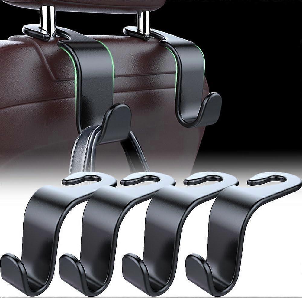 Car Bag Holders Pack Of 4 For Volvo V60 V50 S60 S80 S40 XC40 XC60 XC70 XC90 V40 V70 2000-2024 Headrest Hooks