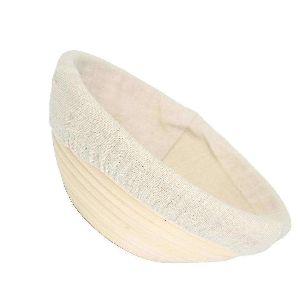 Dough Rising Basket Traditional Baking Tool 18x9cm Essential For Baking With Cloth Liner For Convenience 1Pcs