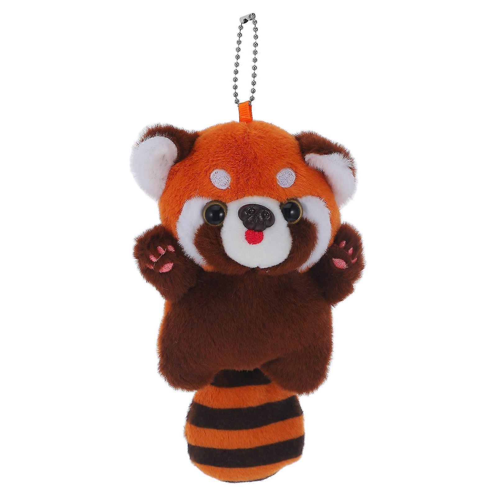Plush Key Chain Raccoon Shape for Key Use Cute Bag Pendant