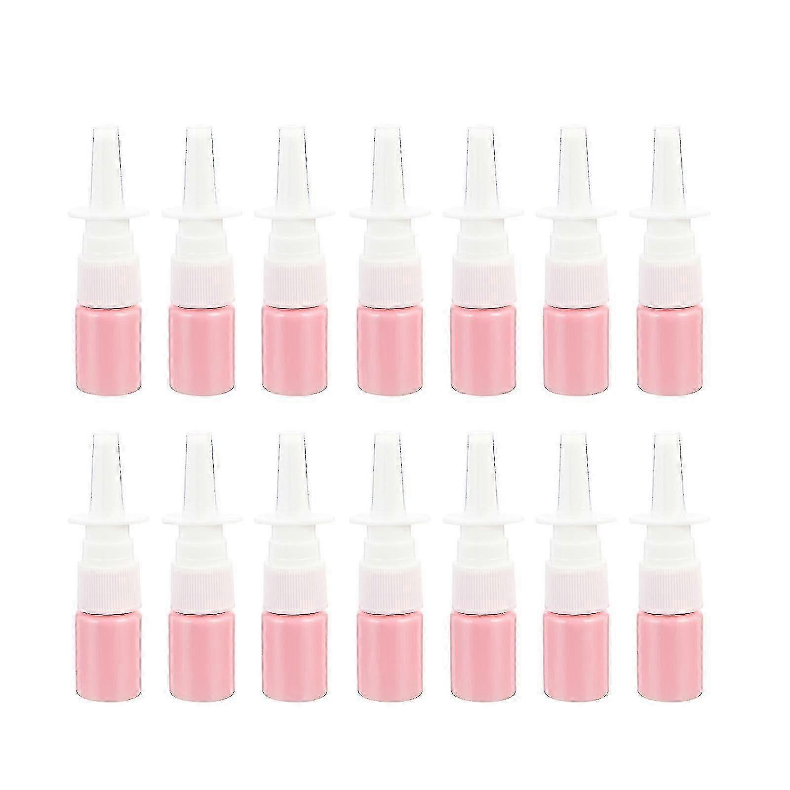 1 Set 50pcs 5ml Pet Spray Bottles Nasal Spray Empty Bottles Travel Bottles
