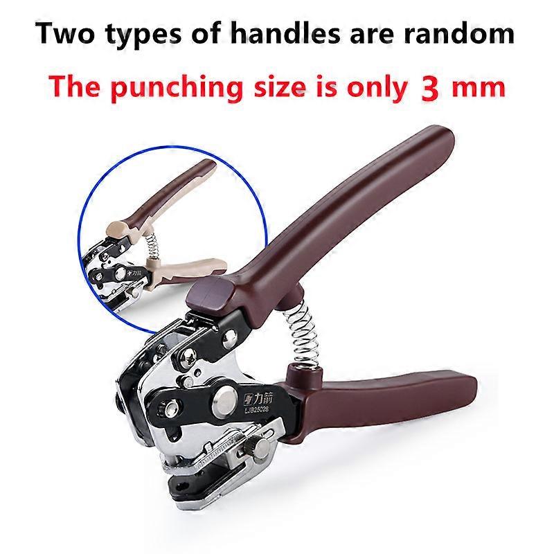 High Quality Leather Punch Hole Punch Round Steel Leather Craft Hollow Punch 2-4.5mm Universal Punch Leather Tool