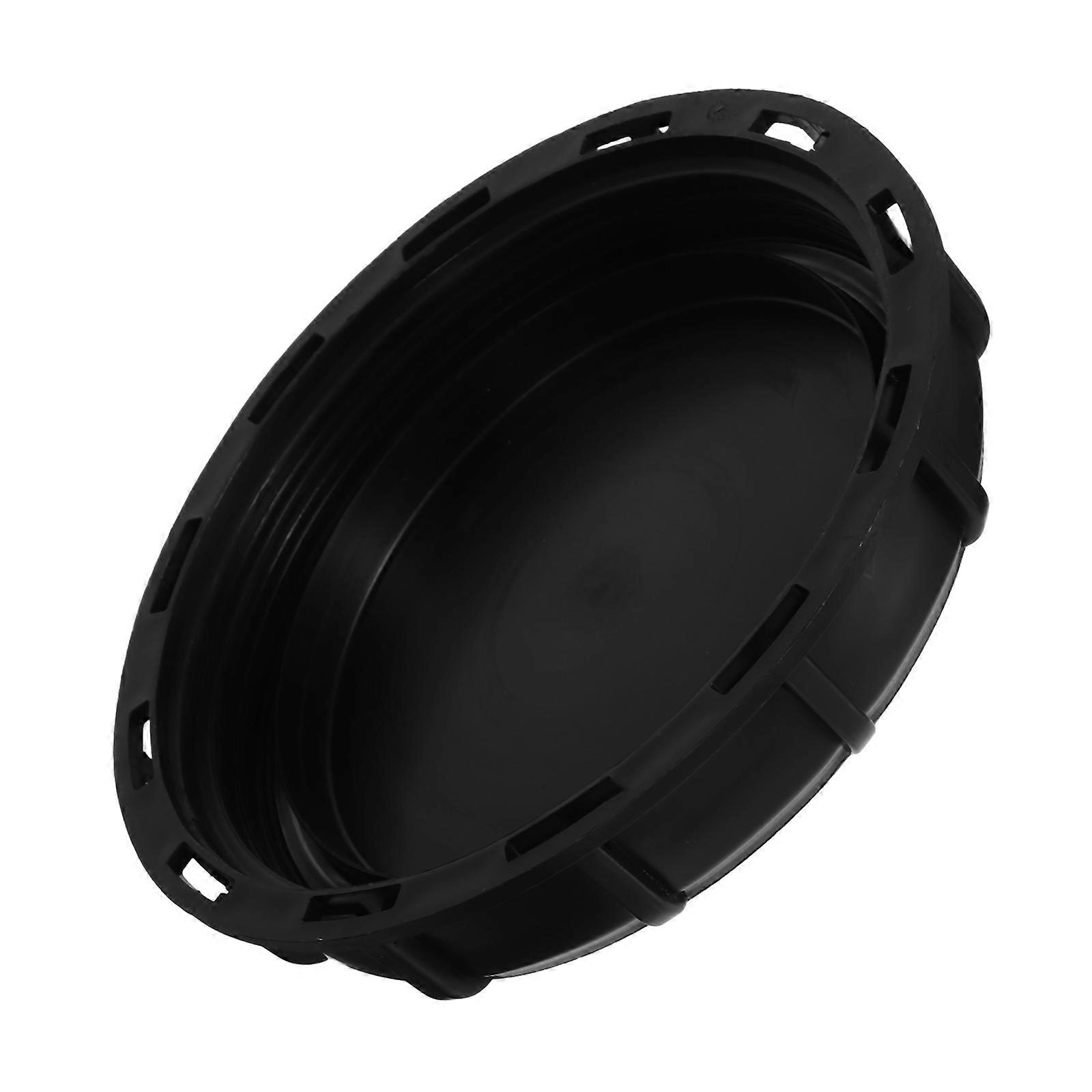 Black IBC Tote Tank Cover with High Sealing Performance for Home Use Durable PP Material 21.3 x 21.3 x 2.5 inches