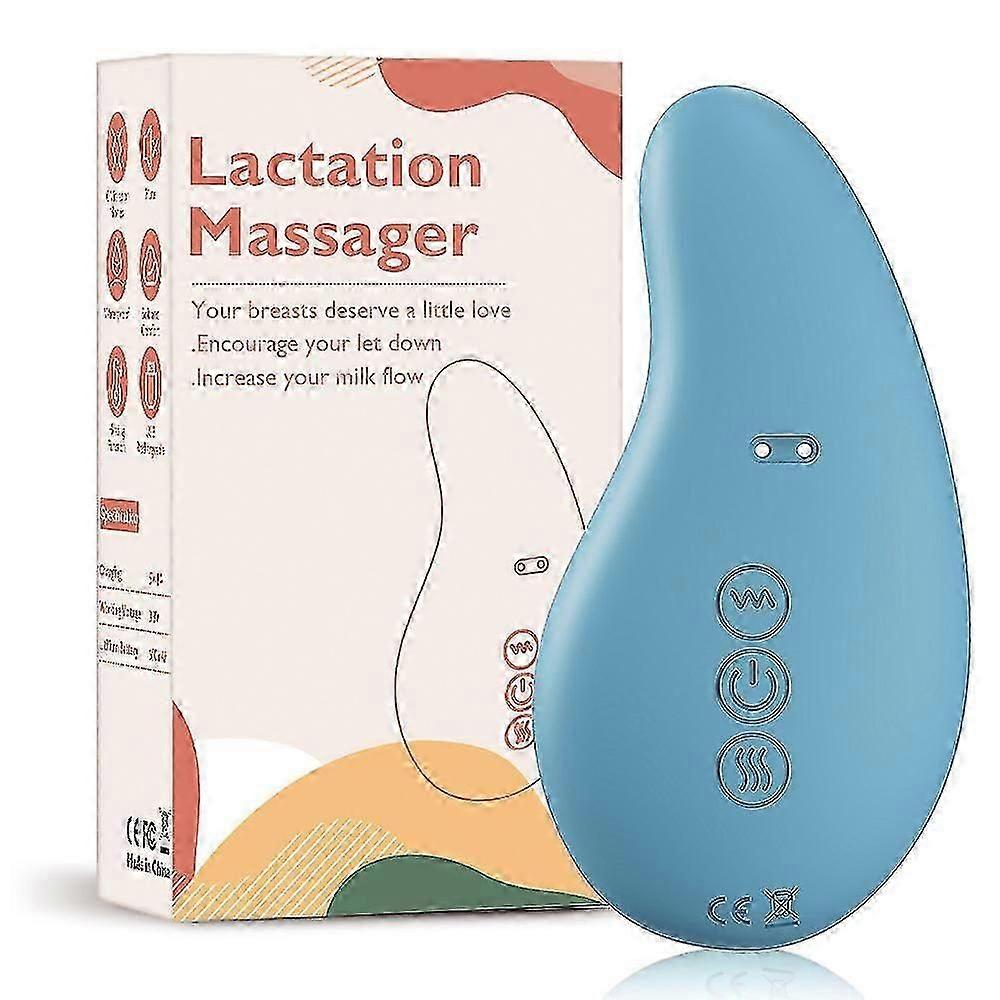 Soft Silicone Lactation Massager Gentle Warming Breast Care for Mums