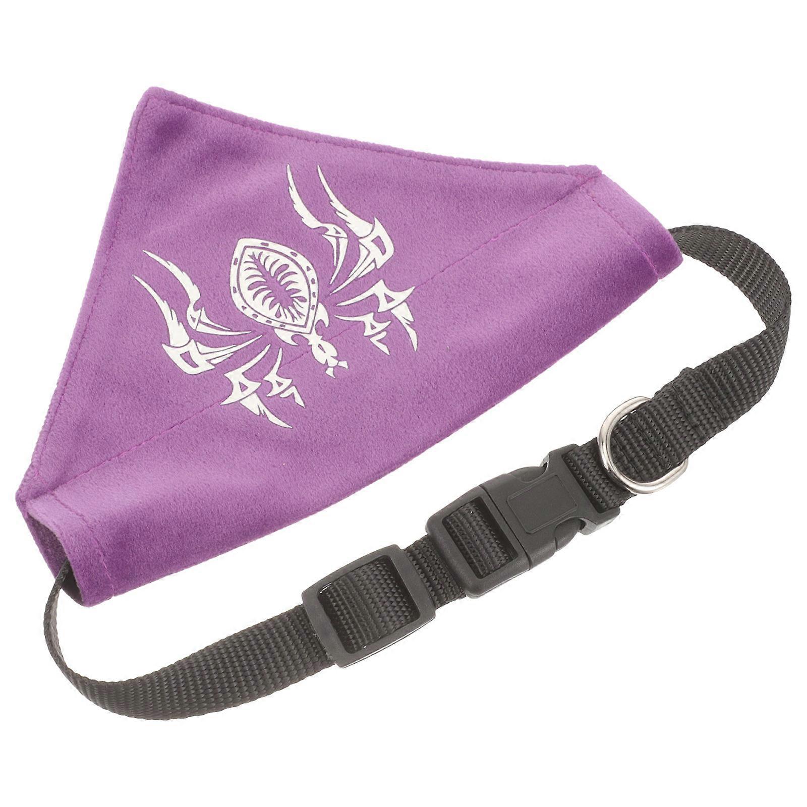 Halloween Dog Bandana Decorative Accessory For Pets Size 40x11cm Breathable Material 1Pack