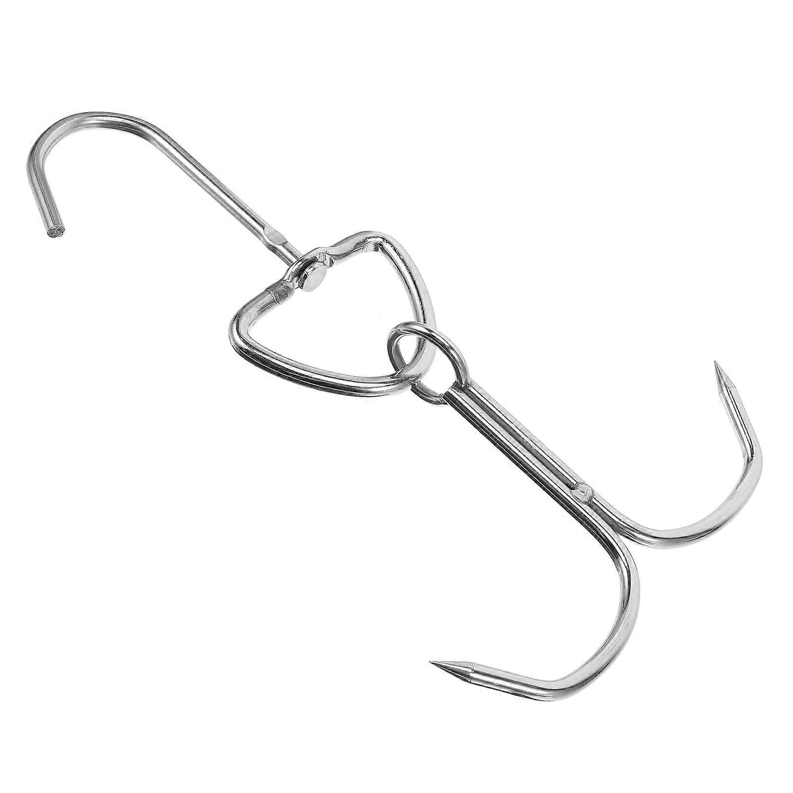 Rust-Proof Grill Hooks Stainless Steel Meat Preparing Kitchen Accessories Cooking Drying 1Pcs