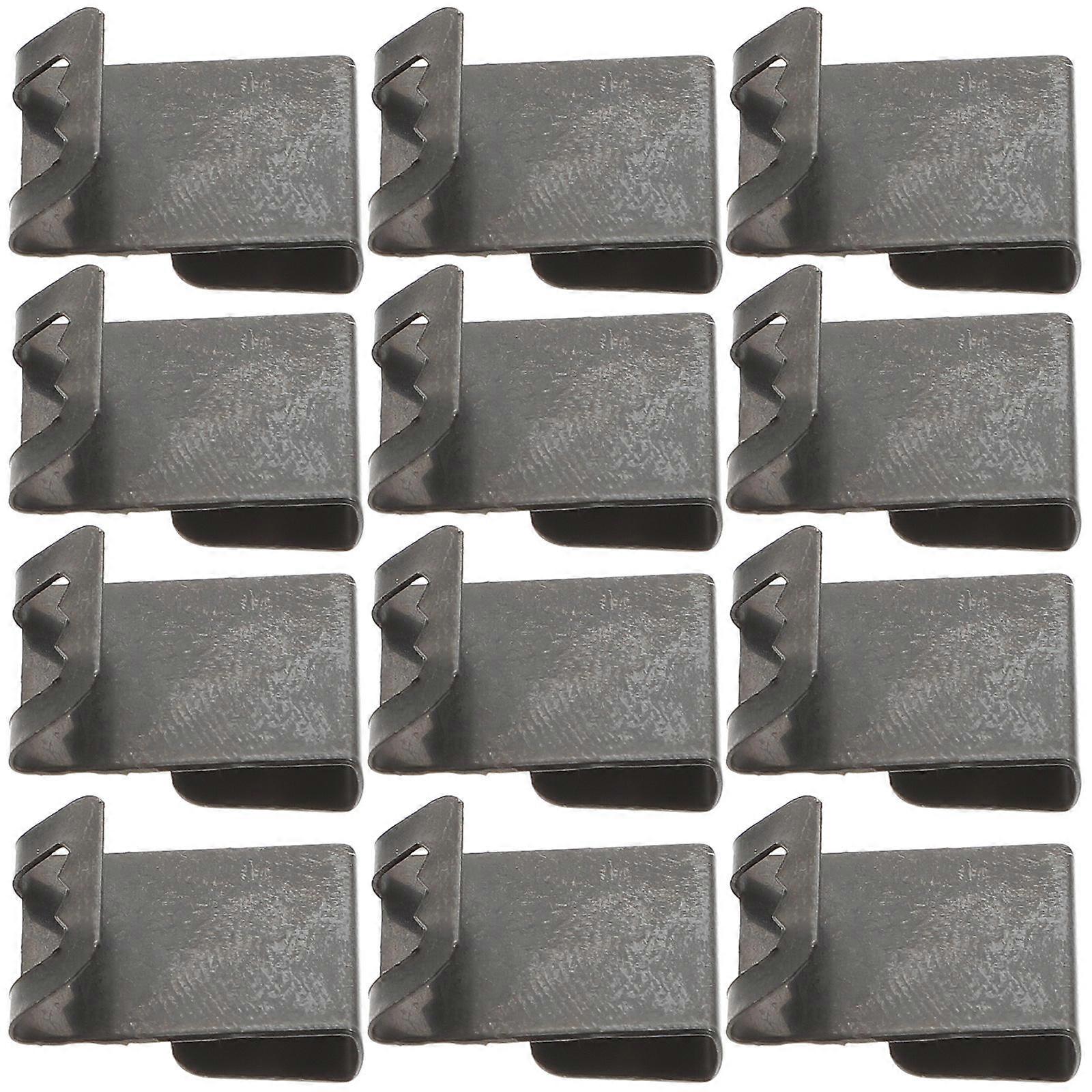 200pcs Black Rust Resistant Picture Frame Hanging Clips Reusable Hooks for Photos, Decorations, Clocks, Canvas – Wall Mounting Fasteners for