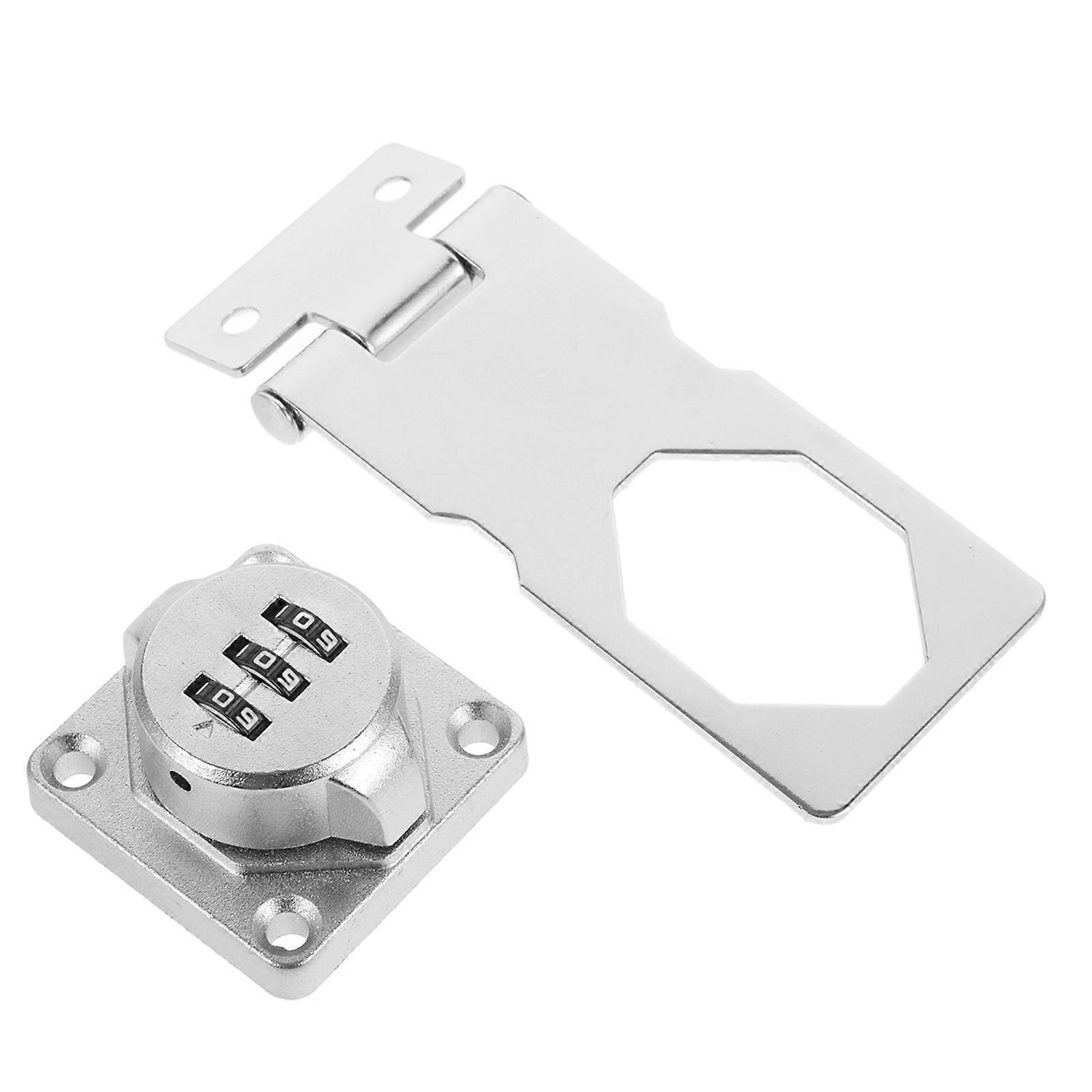 Durable Combination Lock for Home Use with Password Silver Mechanical Cabinet Lock for