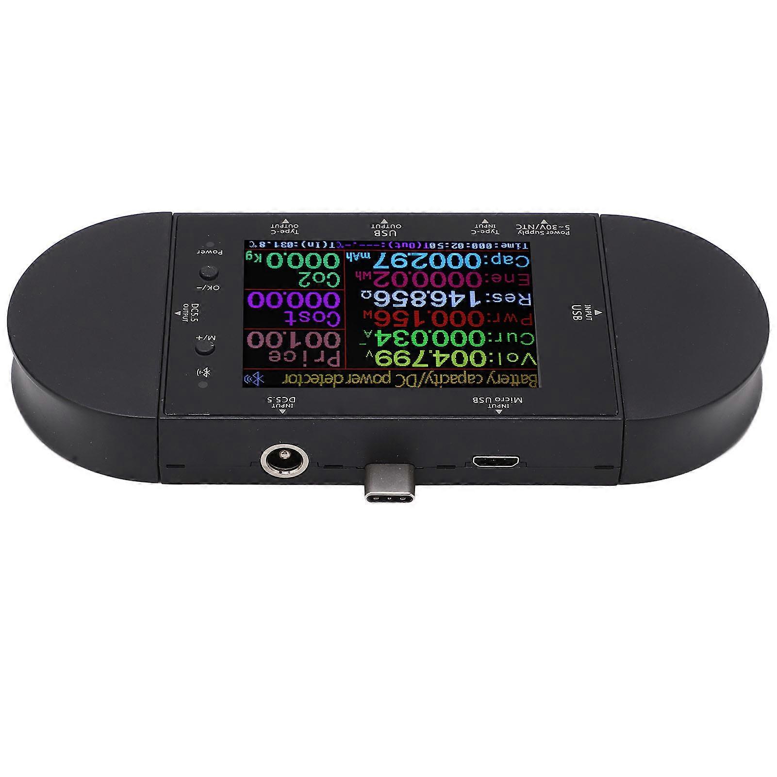 Digital Voltmeter USB Tester Voltage Detector Ammeter Power PD Electric Meter 5V‑32V 