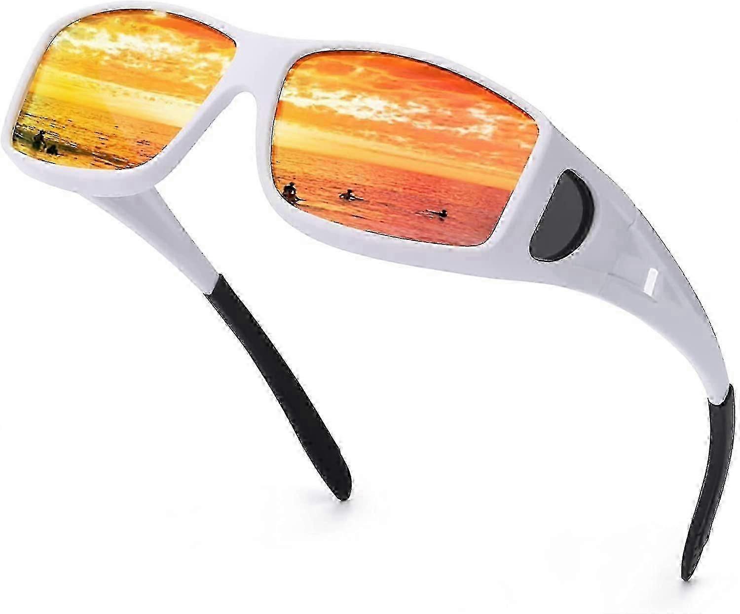 Fit Over Glasses Sunglasses Hd Polarized Lenses, Wrap Around Sunglasses Wear Over Regular Glasses Uv Protection
