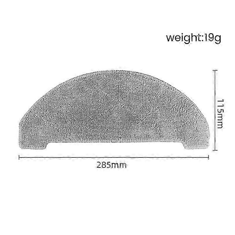 Replacement brush for T10+ vacuum with filter and mop bag