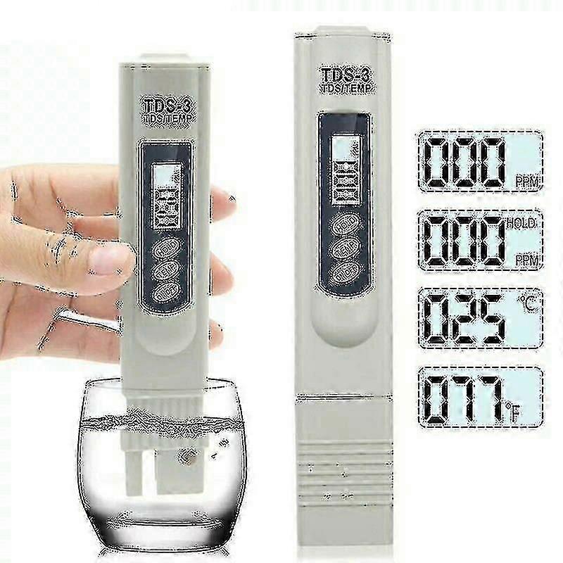 Accurate TDS-3 Digital Water Quality Tester for Home and Office Use
