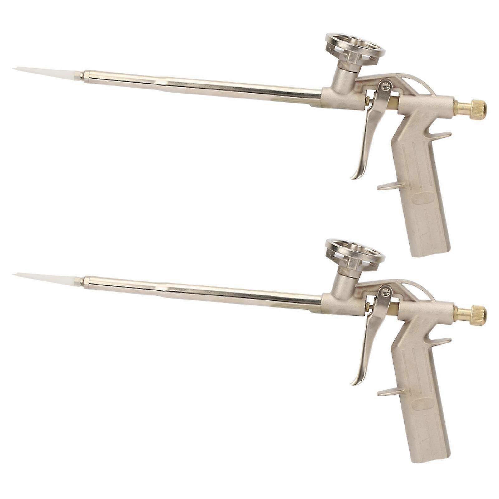 Foam Expansion Gun 2-Pack, Aluminium Alloy Spray Foam Dispenser for Insulation Application and Filling Seal