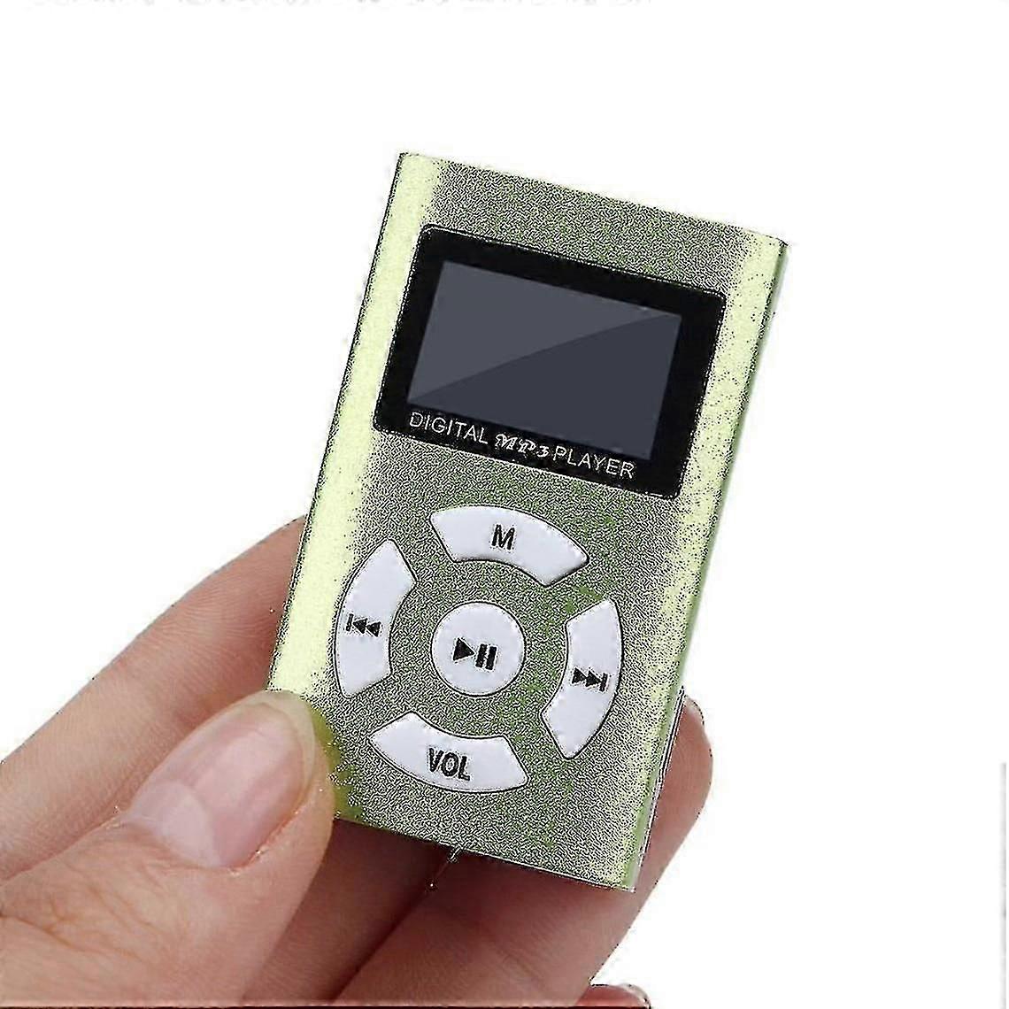 Clip-On USB MP3 Player with LCD Screen & Micro SD Support - Handy UK Travel Companion