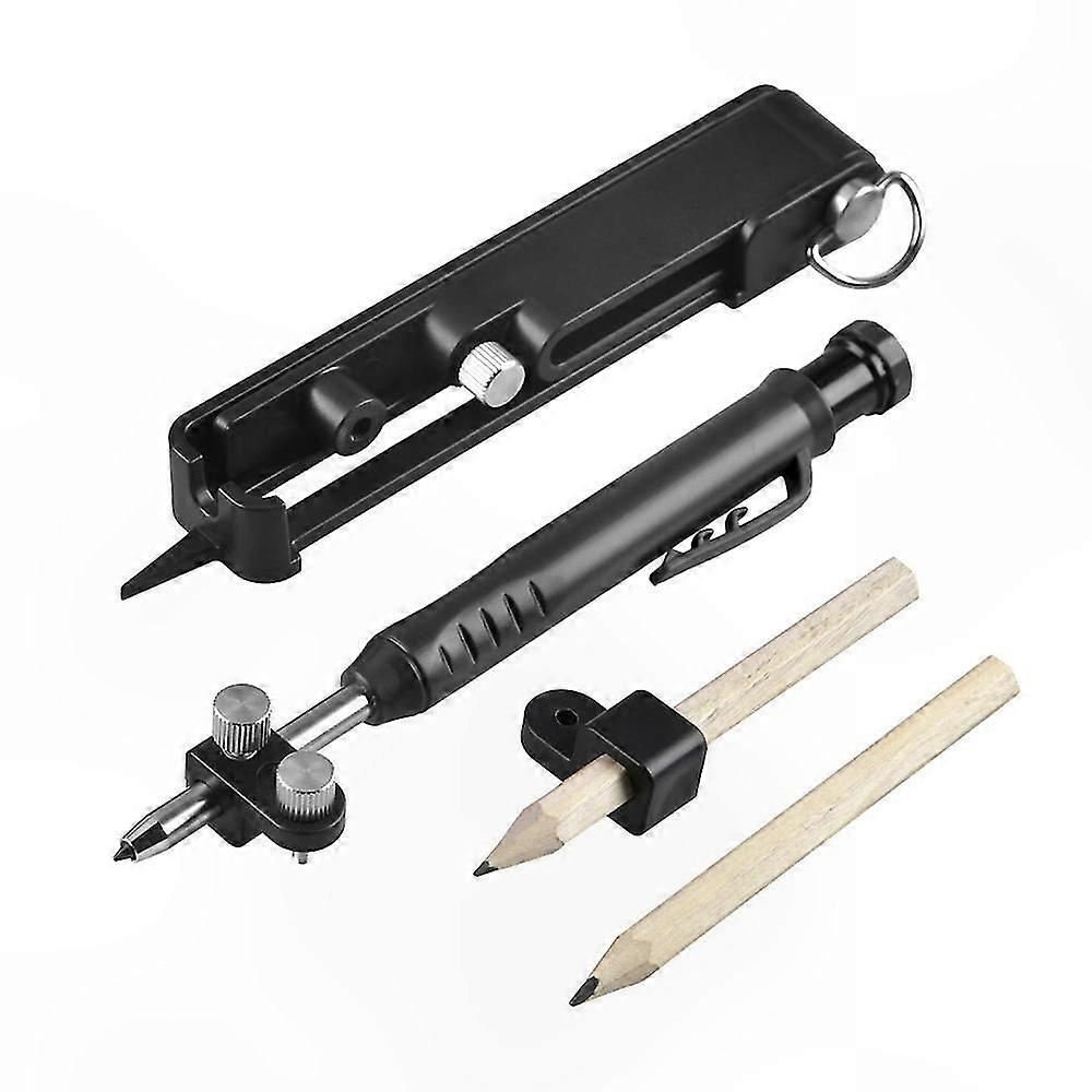 Contour Duplicator Tool for Woodworking Shape Tracing Gauge Multi-Function Scribing Plotter Line Marker Craft Tool