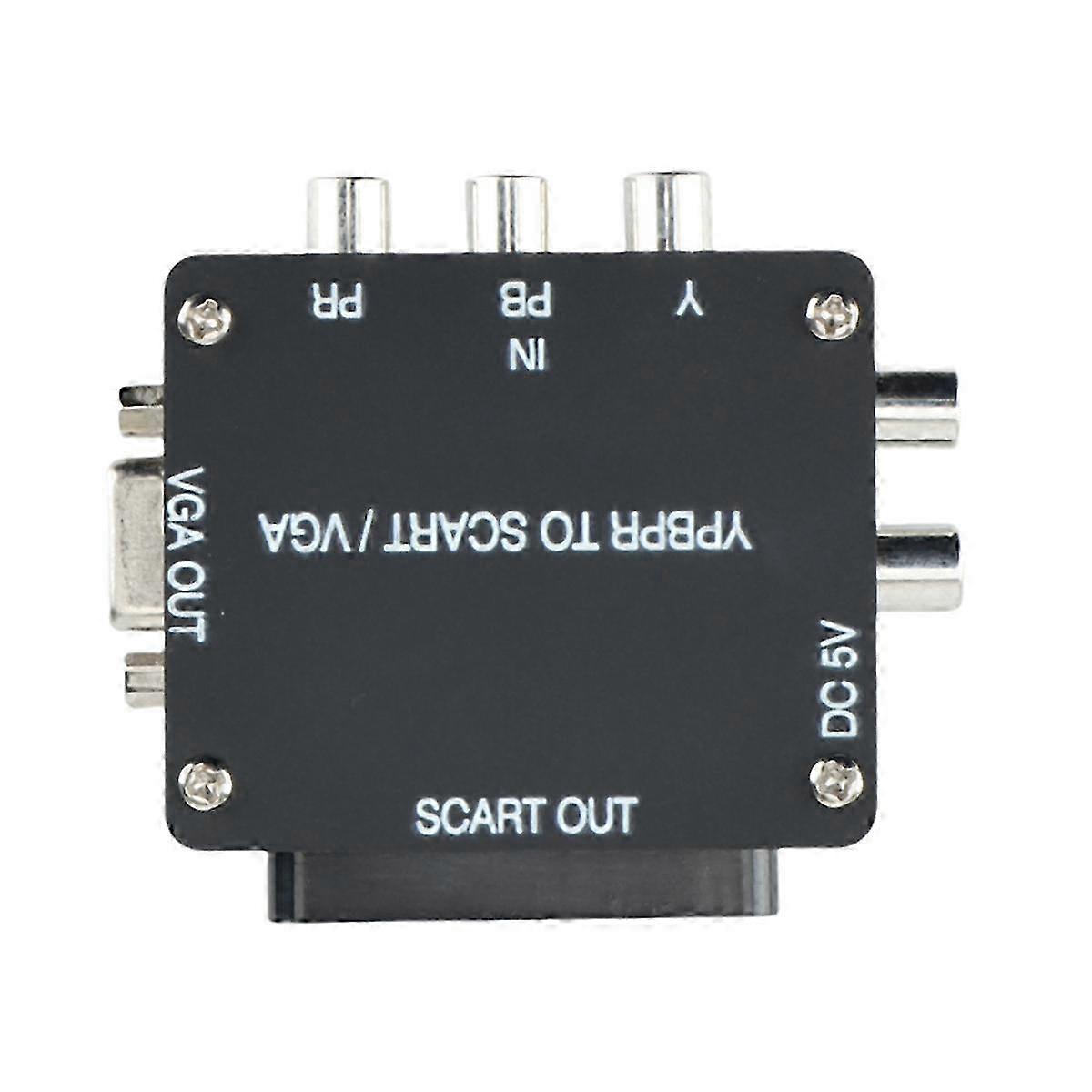 YUV to RGBS & YPBPR Converters for Game Consoles: SCART to VGA Component with Color Difference Input