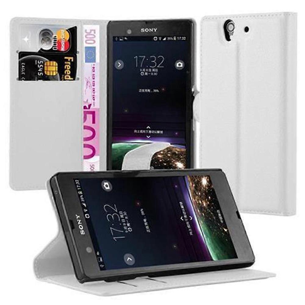 Sony Xperia Z Case - Protective Case with Card Slots and Stand Function