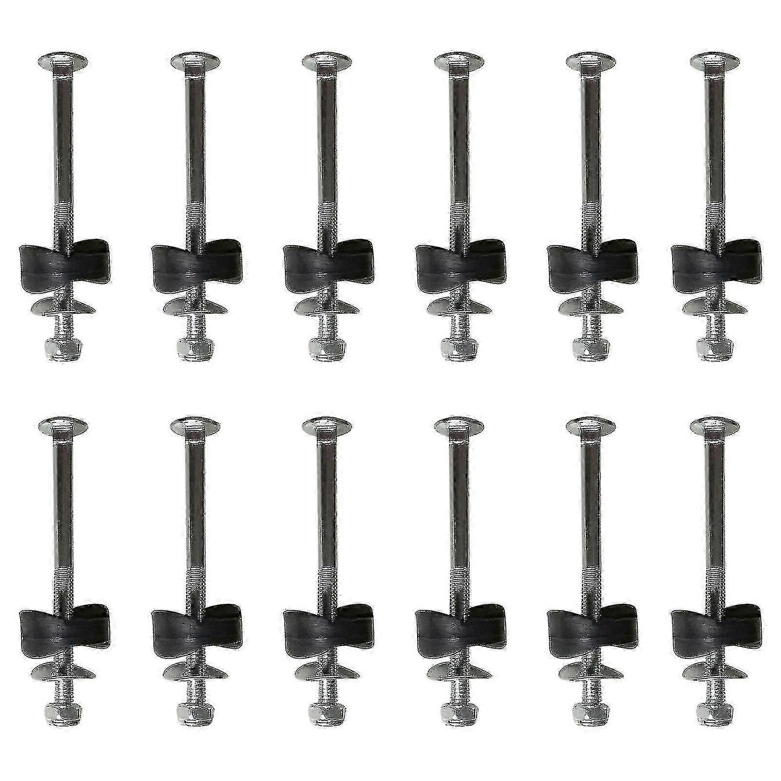 12-Piece Trampoline Screw Set for Large Trampolines - Replacement Accessories Parts Kit